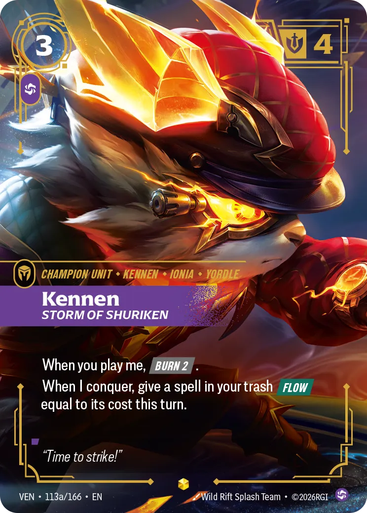 Kennen, Storm of Shuriken