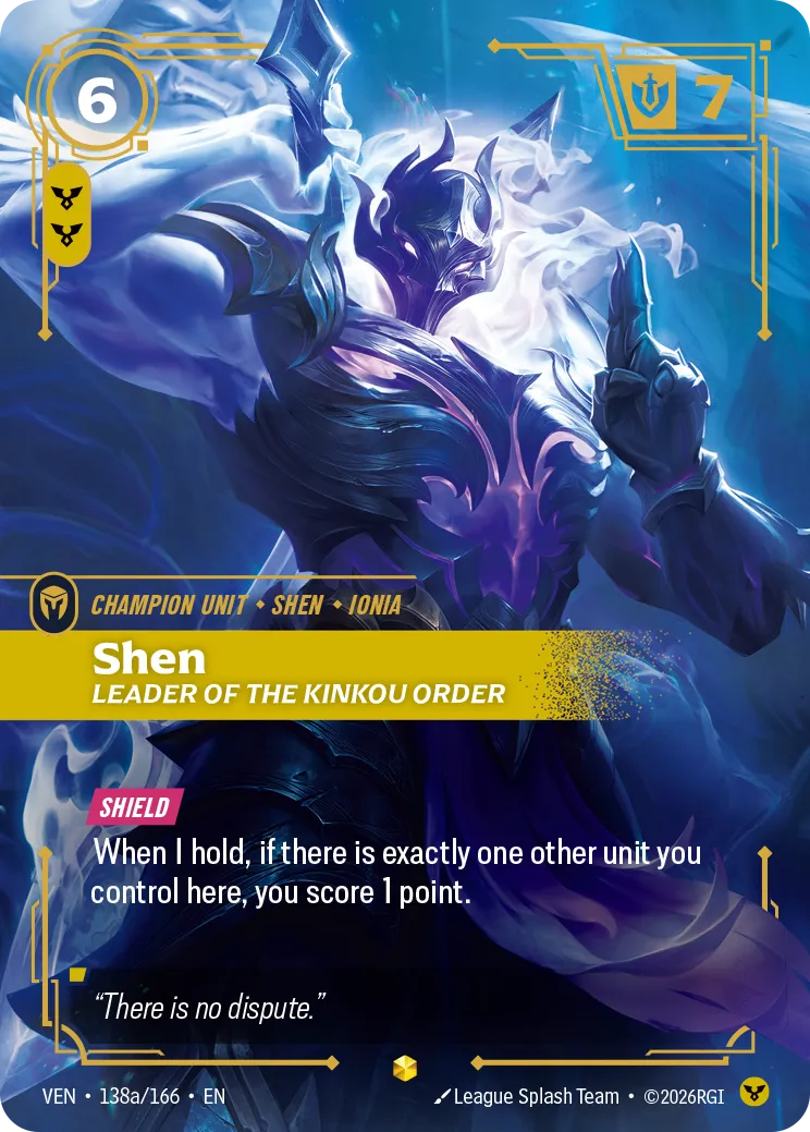 Shen, Leader of the Kinkou Order (Alternate Art)