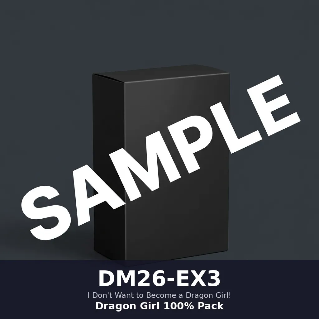 DM26-EX3 Dragon Girl 100% Pack (กล่อง)