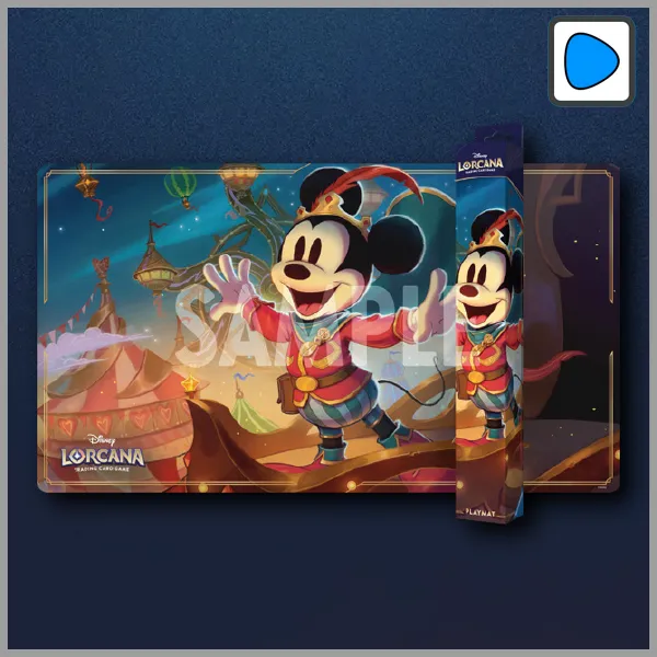 Steady Strategist and Mickey Mouse Playmat