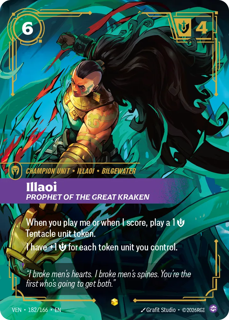 Illaoi, Prophet of the Great Kraken (Overnumbered)