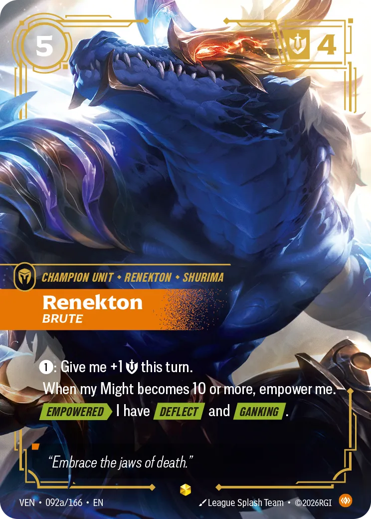 Renekton, Brute