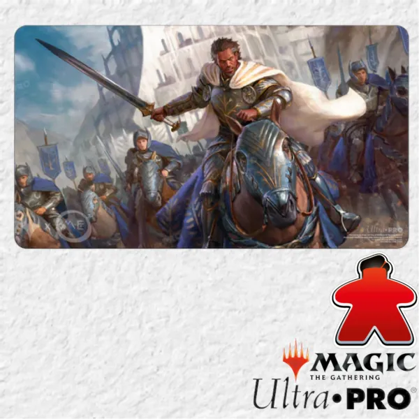 Ultra PRO Tappetino Da Gioco MTG Mana Series 3 Nero - 61x34,5 Cm Per Magic The Gathering