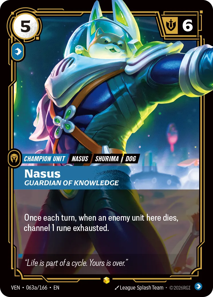 Nasus, Guardian of Knowledge (Alternate Art)