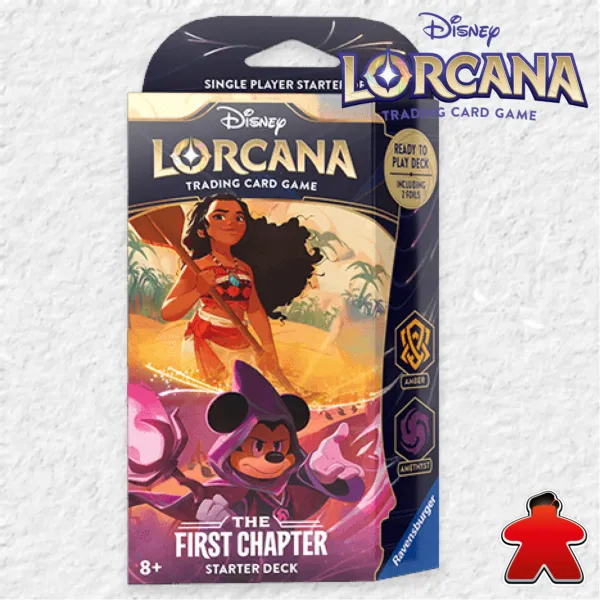 [Lorcana] Starter Deck: Amber and Amethyst – Sorcerer Mickey x Moana