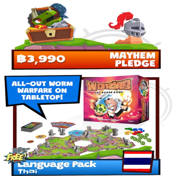 [KS Edition] Worms: Mayhem Pledge [TH]