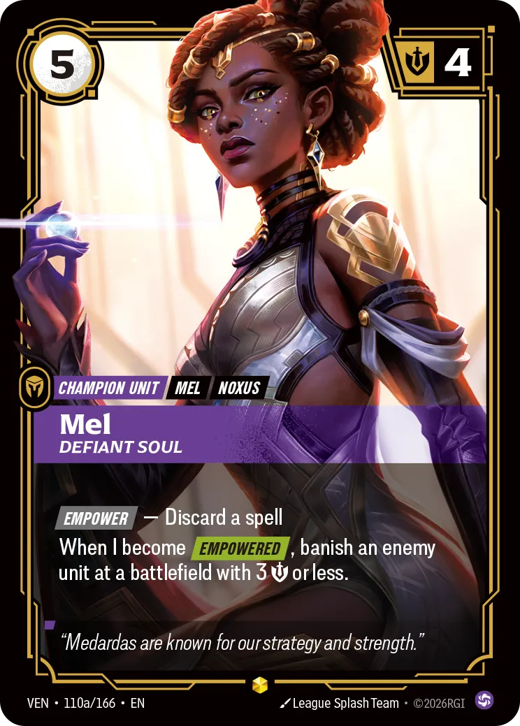 Mel, Defiant Soul (Alternate Art)
